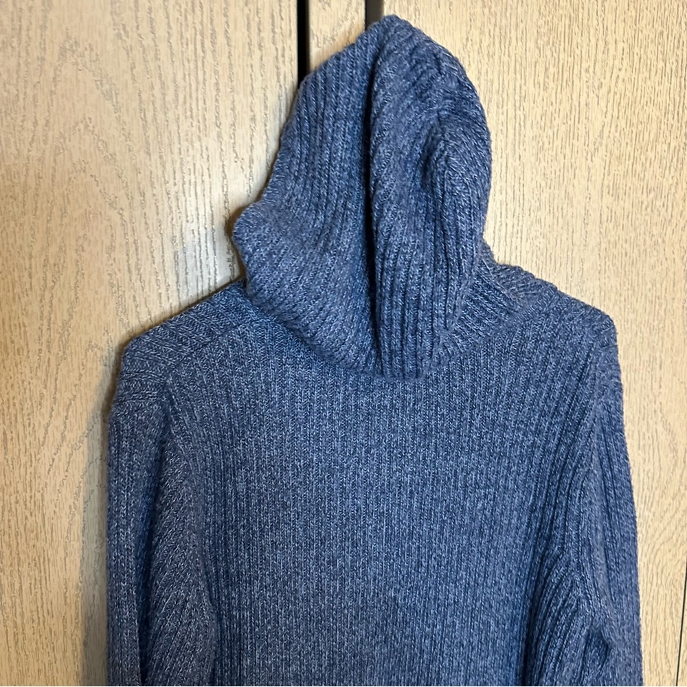 Faded Glory Blue Hooded Sweater Large - Picture 9 of 9